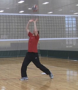 Volleyball Setter Footwork