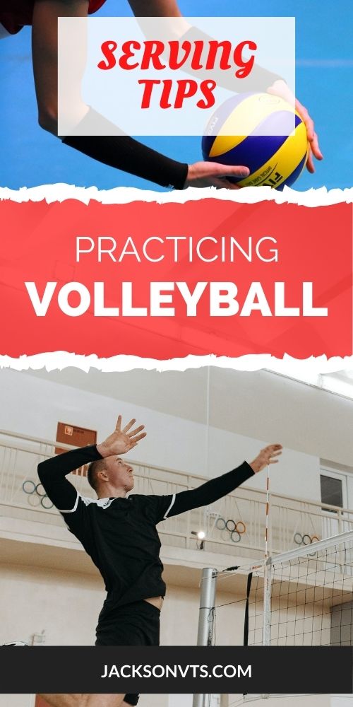 proper volleyball serve