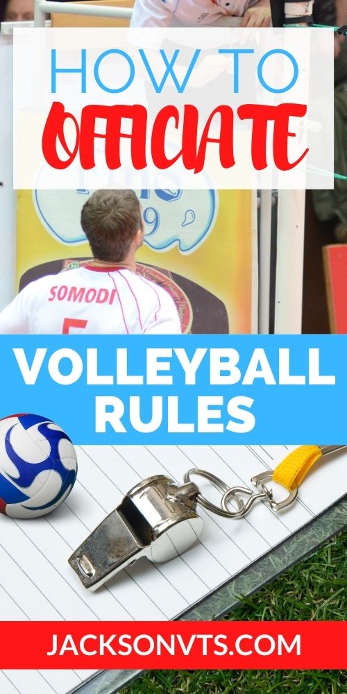 Volleyball Officials Referee Tips