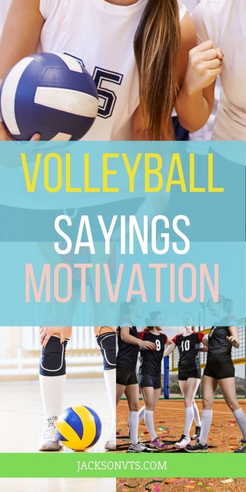Volleyball Sayings to Teams